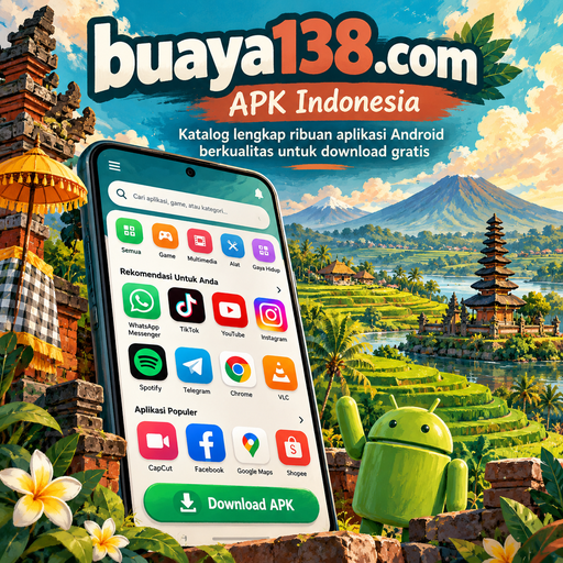 Ilustrasi informasi aplikasi buaya138
